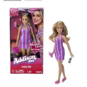 Addison Rae Fashion Doll Beach Style